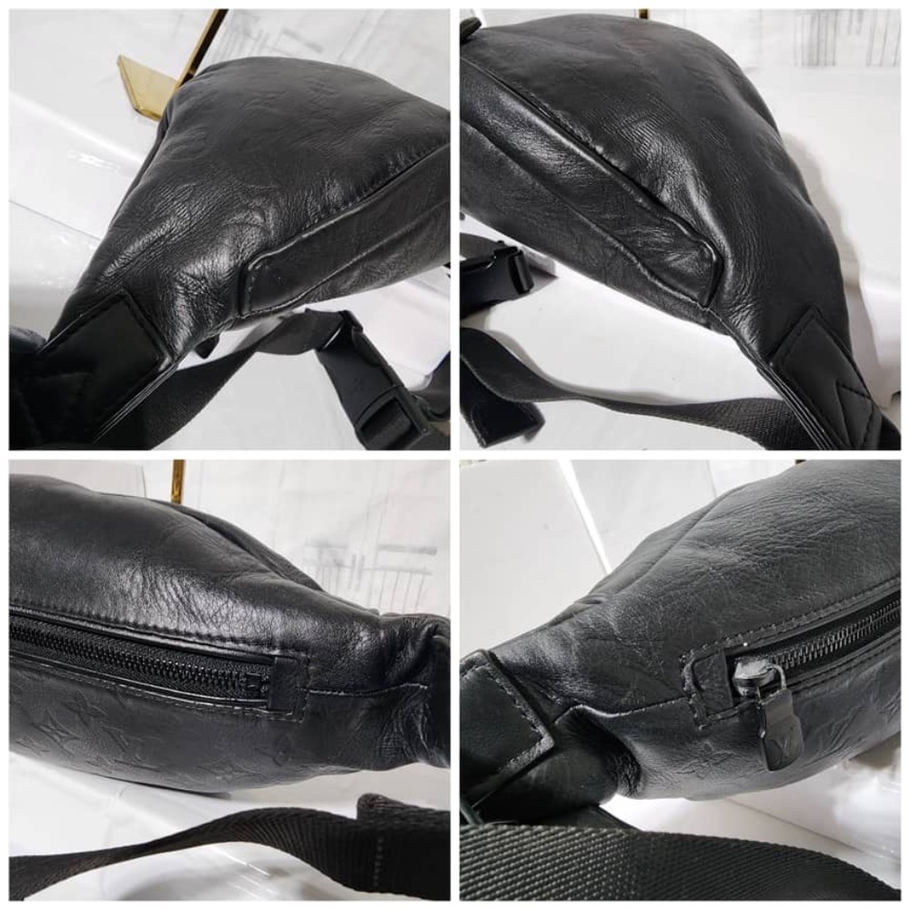 SOLD***Authentic LOUIS VUITTON Monogram Shadow Leather Discovery Bum/Waist Bag - Picture 5 of 15